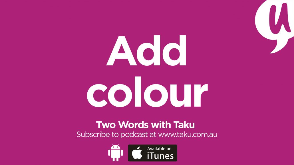 Write Resume CV Taku Podcast Colour