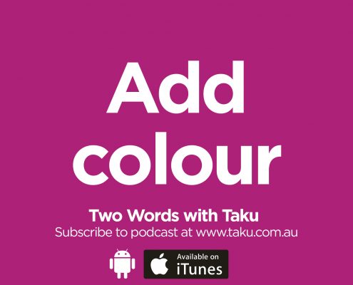 Write Resume CV Taku Podcast Colour