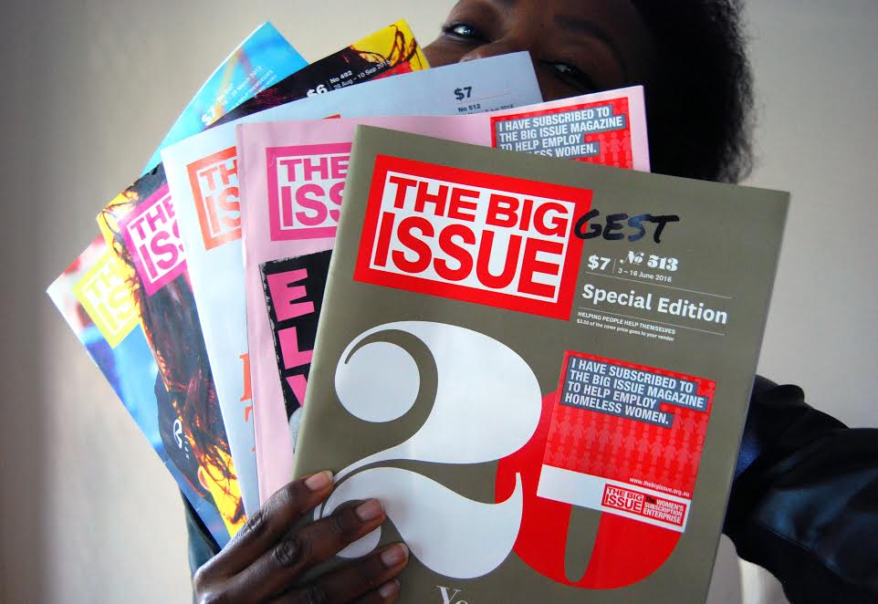 The Big Issue Magazine Taku Instagram Post
