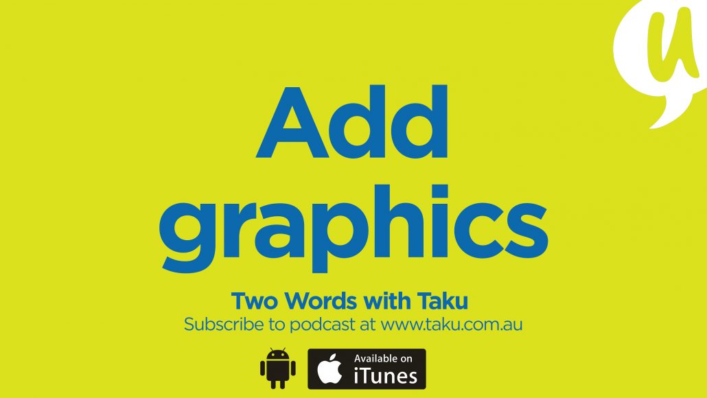Write Resume CV Taku Podcast Graphics