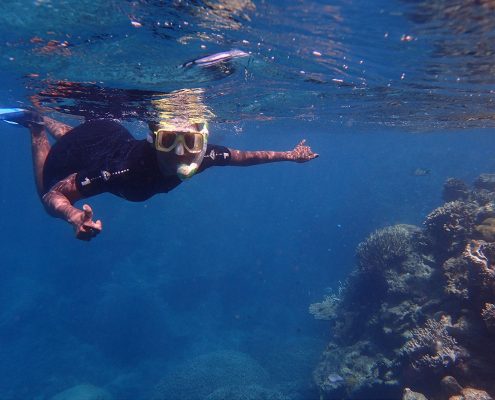 Taku Mbudzi Snorkelling Great Barrier Reef Silence Podcast