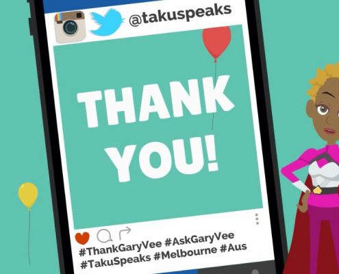 Thank You Gary Vee Melbourne Podcast Taku Mbudzi